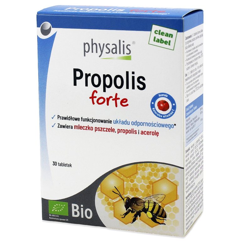 PROPOLIS FORTE BIO 30 TABLETEK - PHYSALIS