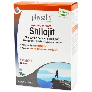 SHILAJIT (500 mg) 30 TABLETEK - PHYSALIS