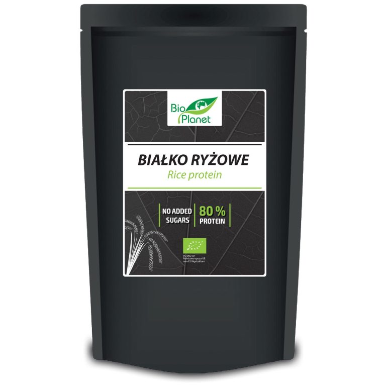 BIAŁKO RYŻOWE BIO 500 g - BIO PLANET