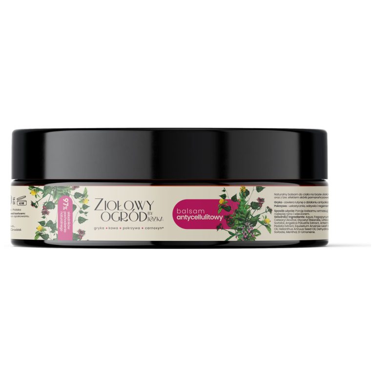 BALSAM ANTYCELLULITOWY 200 ml - ZIOŁOWY OGRÓD BY JOZKA (DARY NATURY)