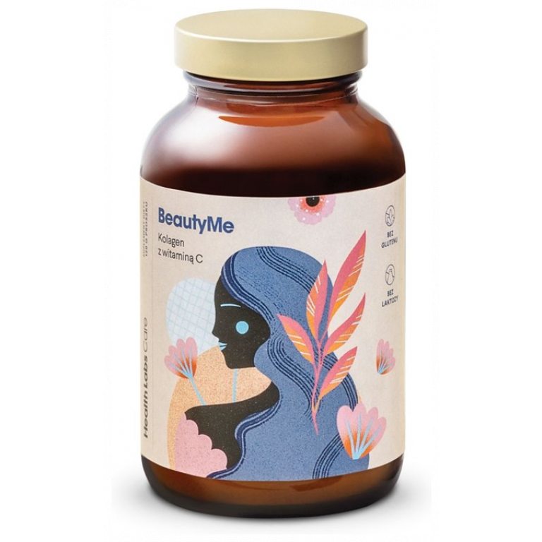 KOLAGEN RYBI Z WITAMINĄ C Z DZIKIEJ RÓŻY (BEAUTY ME) 120 g - HEALTH LABS CARE
