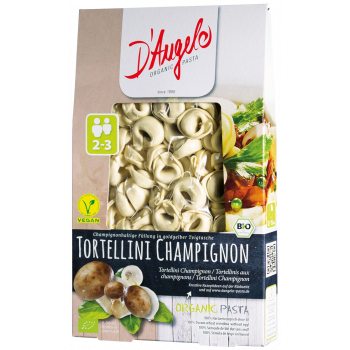 TORTELLINI Z PIECZARKAMI BIO 250 g - D`ANGELO