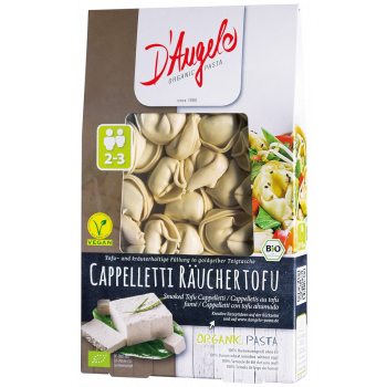 CAPPELLETTI Z WĘDZONYM TOFU BIO 250 g - D`ANGELO