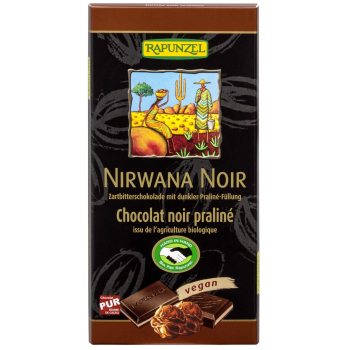 CZEKOLADA GORZKA Z NADZIENIEM TRUFLOWYM NIRWANA BIO 100 g - RAPUNZEL