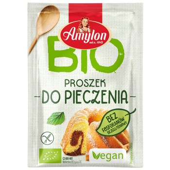 PROSZEK DO PIECZENIA BEZGLUTENOWY BIO 12 g - AMYLON