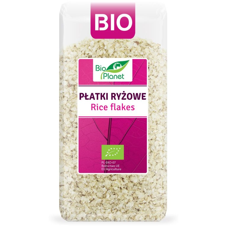 PŁATKI RYŻOWE BIO 250 g - BIO PLANET