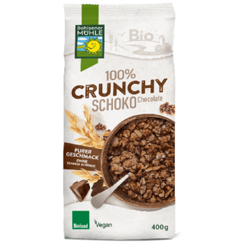 CRUNCHY CZEKOLADOWE BIO 400 g - BOHLSENER MUEHLE