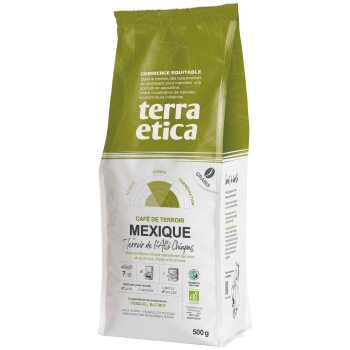 KAWA ZIARNISTA ARABICA 100 % MEKSYK BIO 500 g - TERRA ETICA