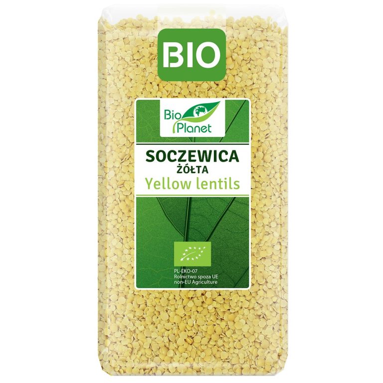 SOCZEWICA ŻÓŁTA BIO 400 g - BIO PLANET