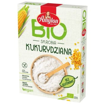 SKROBIA KUKURYDZIANA BEZGLUTENOWA BIO 200 g - AMYLON
