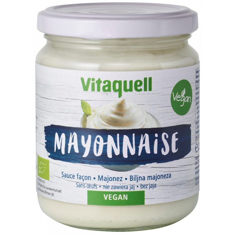 MAJONEZ WEGAŃSKI BIO 250 ml - VITAQUELL