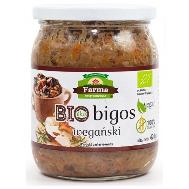 BIGOS WEGAŃSKI BEZGLUTENOWY BIO 420 g - FARMA ŚWIĘTOKRZYSKA