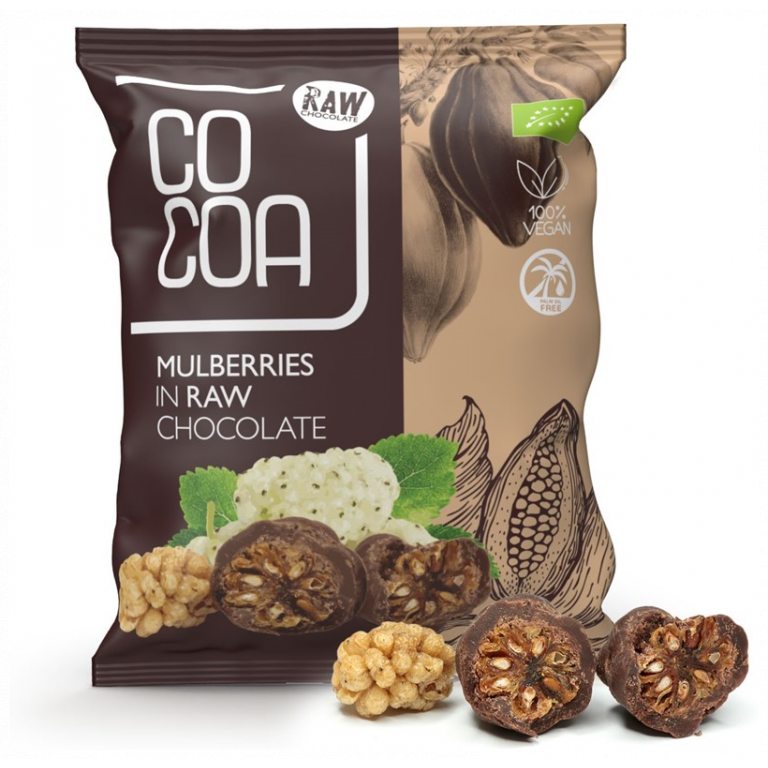 MORWA TURECKA W SUROWEJ CZEKOLADZIE BIO 70 g - COCOA