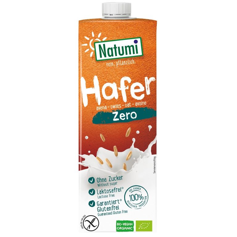 NAPÓJ OWSIANY BEZ CUKRU BEZGLUTENOWY BIO 1 L - NATUMI