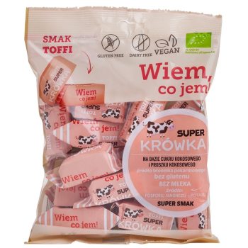 KRÓWKI TOFFI BEZMLECZNE BEZGLUTENOWE BIO 150 g - ME GUSTO (SUPER KRÓWKA)