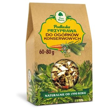PRZYPRAWA DO OGÓRKÓW KONSERWOWYCH 100 g - DARY NATURY