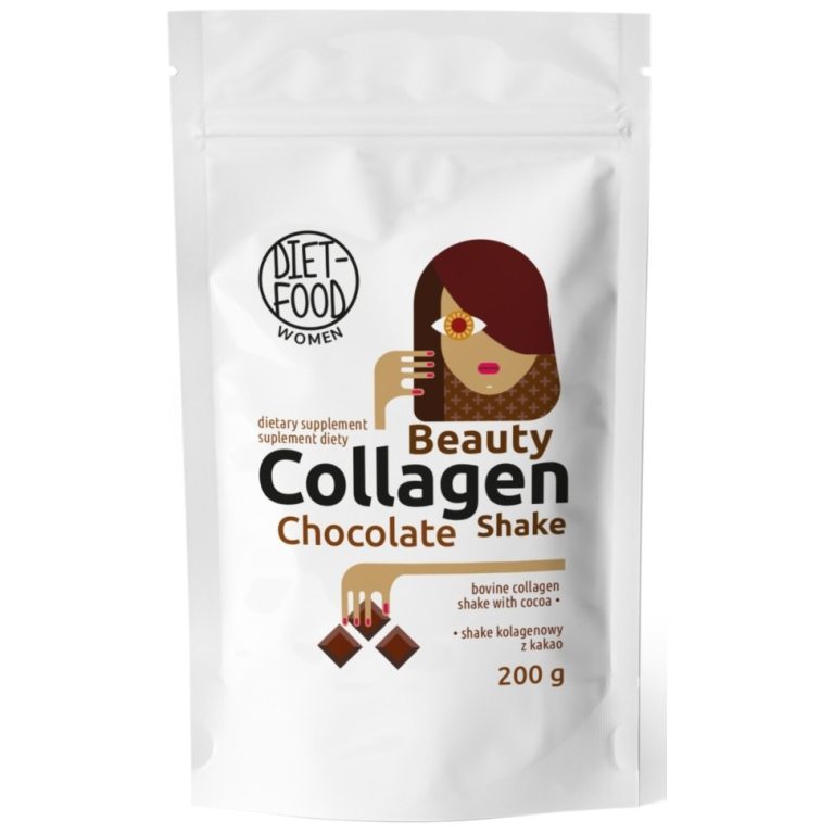 SHAKE KOLAGENOWY KAKAOWY 200 g - DIET-FOOD (WOMEN)