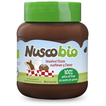 KREM ORZECHOWO - KAKAOWY BIO 400 g - NUSCOBIO