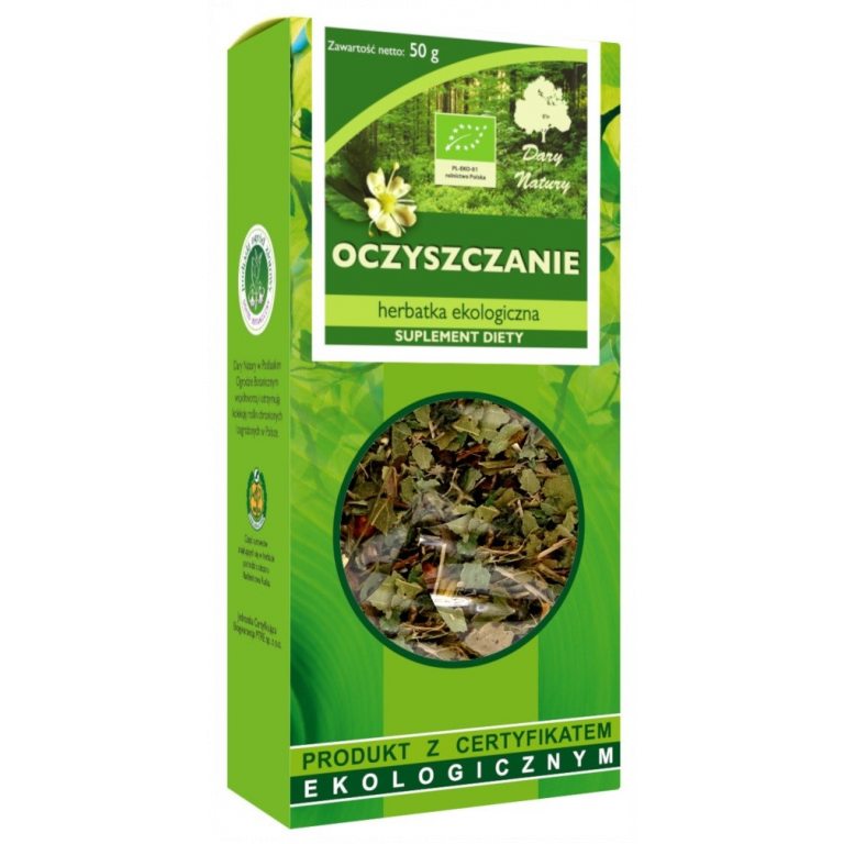 HERBATKA OCZYSZCZENIE BIO 50 g - DARY NATURY