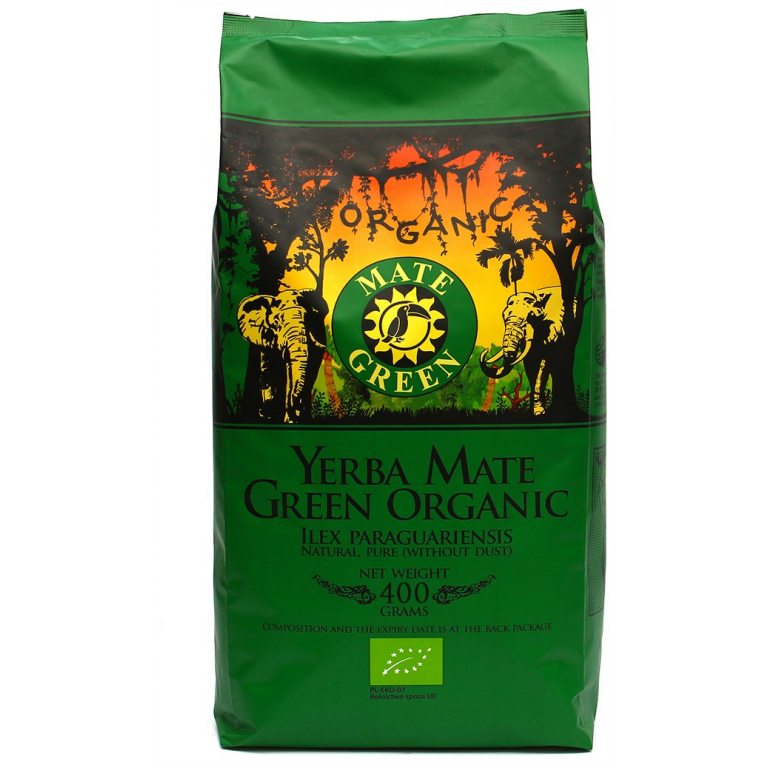 YERBA MATE BIO 400 g - ORGANIC MATE GREEN