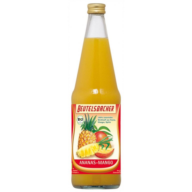 SOK JABŁKO - ANANAS - MANGO BIO 700 ml - BEUTELSBACHER