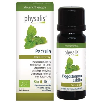 OLEJEK ETERYCZNY PACZULA BIO 10 ml - PHYSALIS