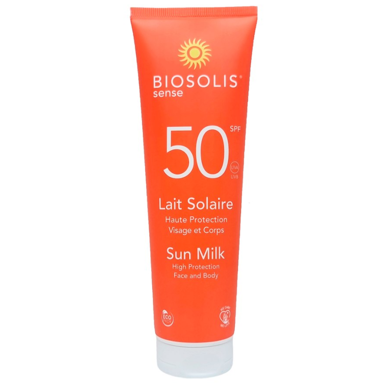 MLECZKO PRZECIWSŁONECZNE DO CIAŁA SPF 50 150 ml - BIOSOLIS (SENSE) (PRODUKT SEZONOWY)