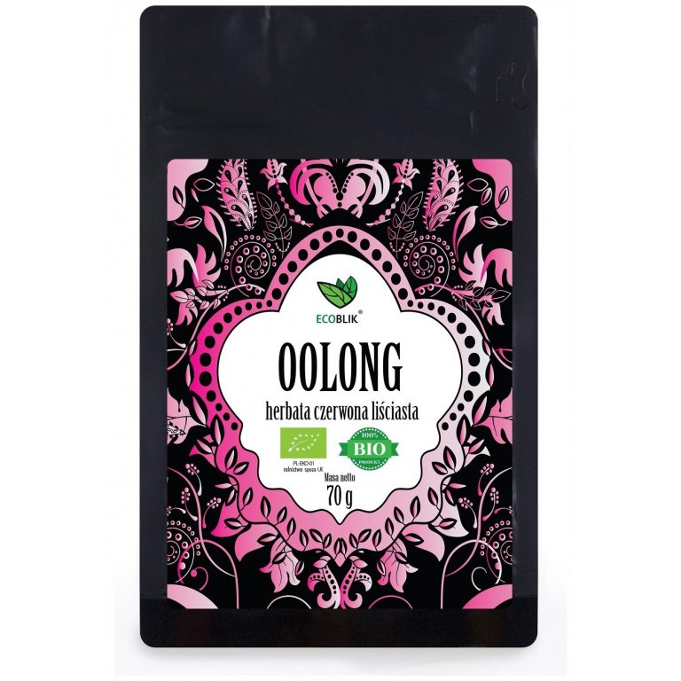 HERBATA CZERWONA OOLONG BIO 70 g - ECOBLIK