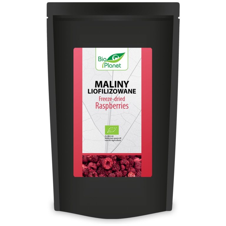 MALINY LIOFILIZOWANE BIO 30 g - BIO PLANET