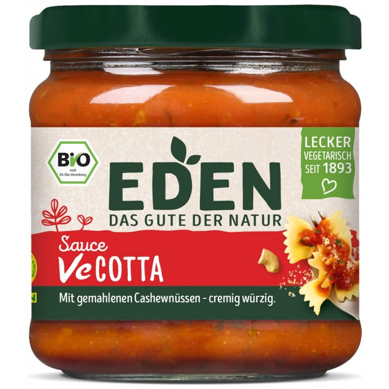 SOS POMIDOROWY Z ORZECHAMI NERKOWCA I KOKOSEM BIO 375 g - EDEN