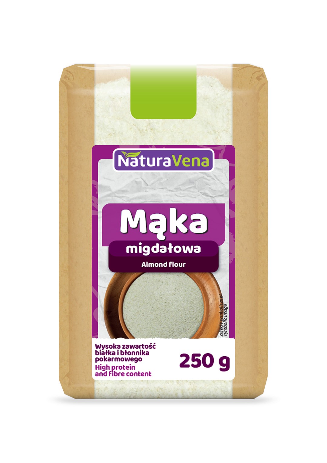 MĄKA MIGDAŁOWA 250 g - NATURAVENA