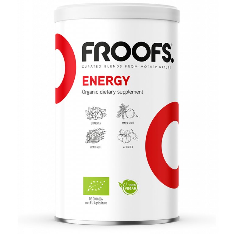 MIESZANKA ENERGY W PROSZKU BIO 200 g - FROOFS