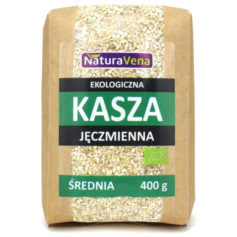 KASZA JĘCZMIENNA BIO 400 g - NATURAVENA