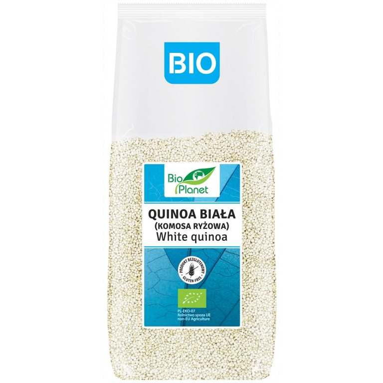 QUINOA BIAŁA (KOMOSA RYŻOWA) BEZGLUTENOWA BIO 1 kg - BIO PLANET