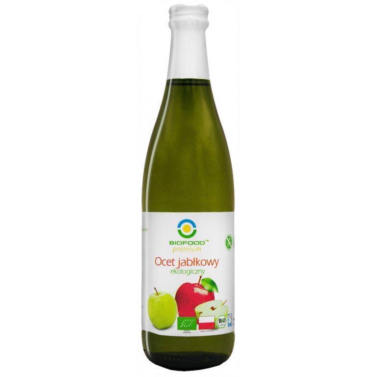 OCET JABŁKOWY 5 % NIEFILTROWANY BIO 500 ml - BIO FOOD