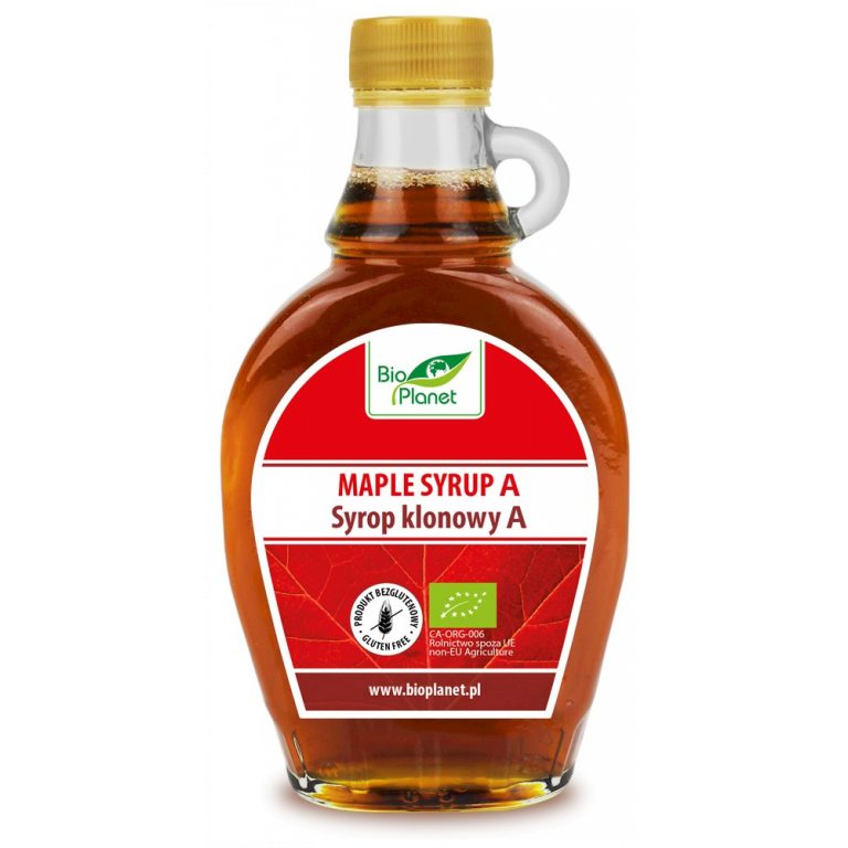 SYROP KLONOWY A BEZGLUTENOWY BIO 330 g (250 ml) -  BIO PLANET