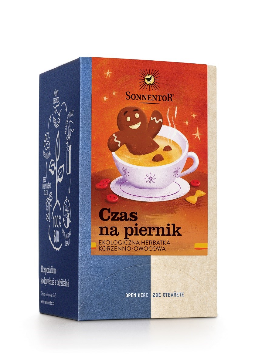 HERBATKA KORZENNO - OWOCOWA PIERNIKOWY CZAS (GINGERBREAD TIME) BIO (18 x 1