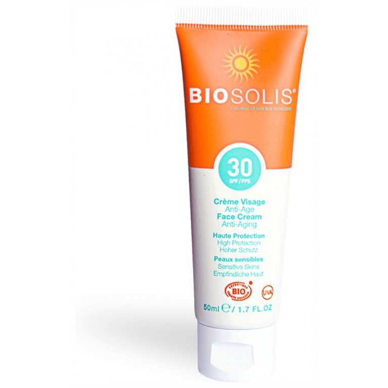 KREM PRZECIWSŁONECZNY DO TWARZY PRZECIWZMARSZCZKOWY SPF 30 ECO 50 ml - BIOSOLIS (PRODUKT SEZONOWY)