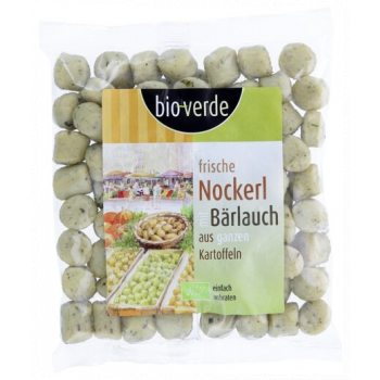 KOPYTKA ŚWIEŻE Z CZOSNKIEM NIEDŹWIEDZIM BIO 400 g - BIO VERDE