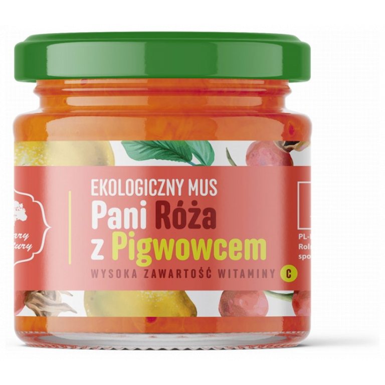 MUS PANI RÓŻA Z PIGWOWCEM BIO 200 g - DARY NATURY