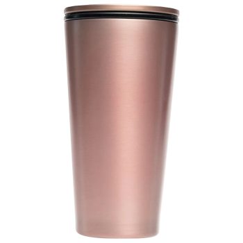KUBEK TERMICZNY SLIDE RÓŻOWE ZŁOTO 420 ml - CHIC-MIC
