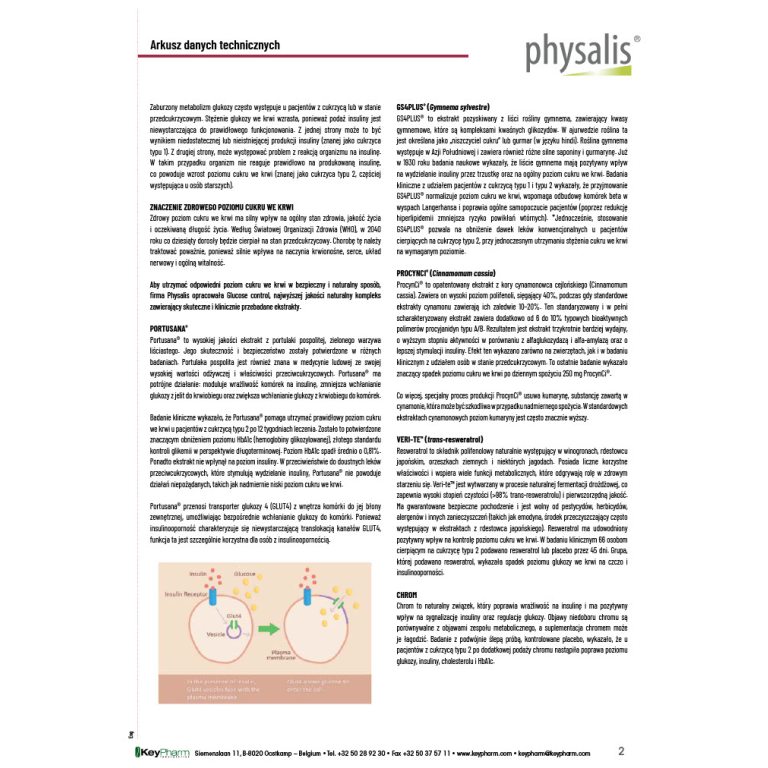 TABLETKI NA KONTROLĘ GLUKOZY 30 szt. - obrazek 3