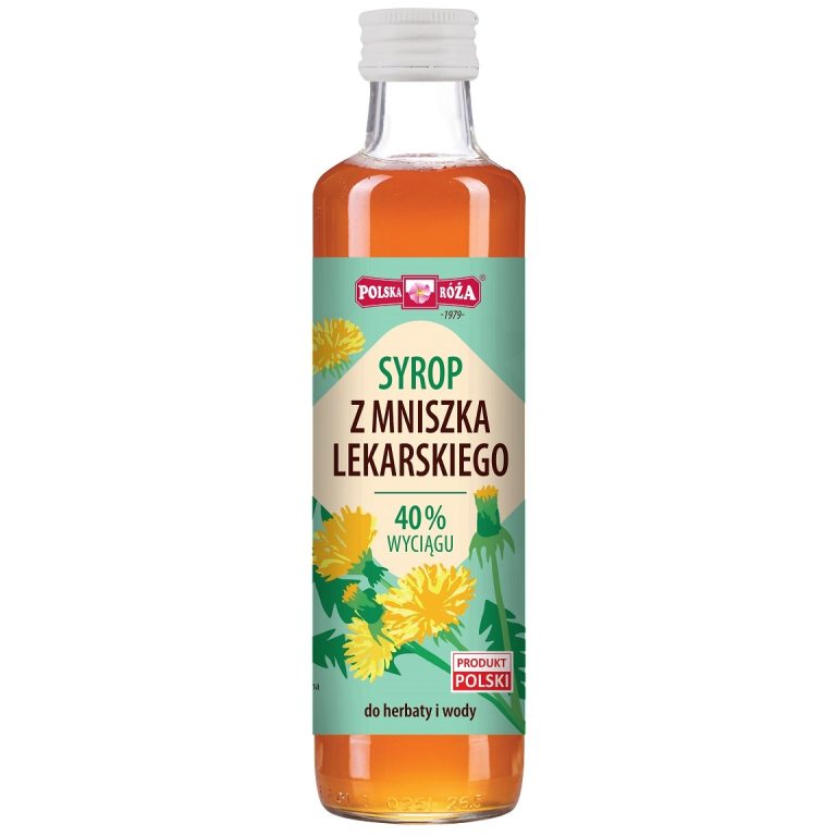 SYROP Z MNISZKA LEKARSKIEGO 250 ml - POLSKA RÓŻA