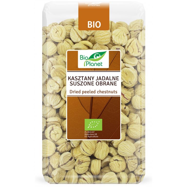 KASZTANY JADALNE SUSZONE BIO 1 kg - BIO PLANET