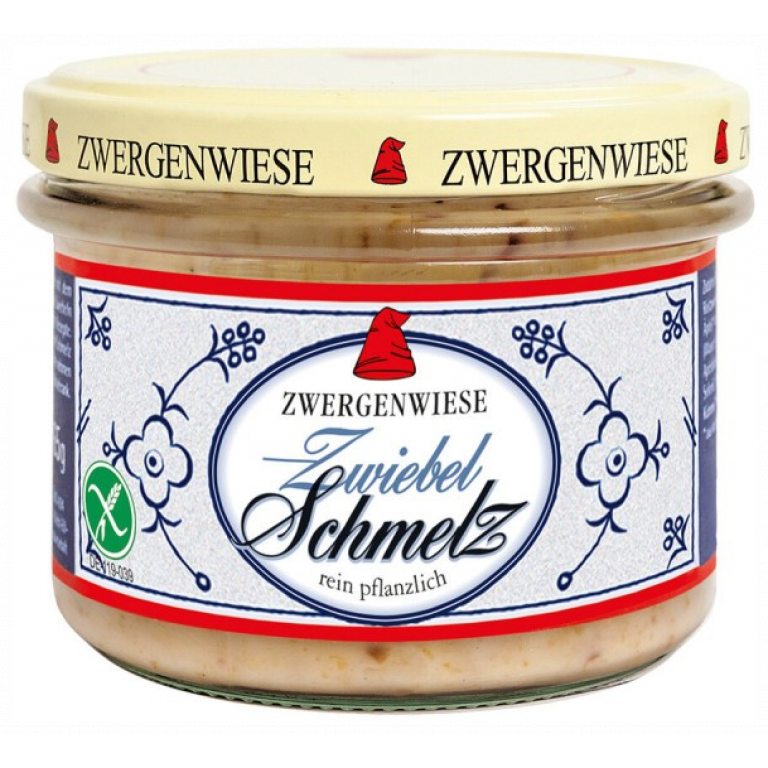 SMALCZYK WEGAŃSKI Z CEBULĄ BEZGLUTENOWY BIO 150 g - ZWERGENWIESE