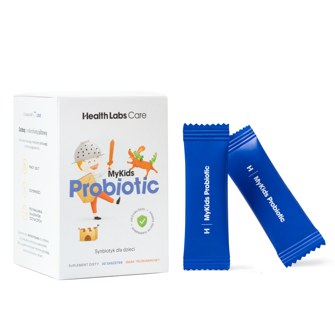 SYNBIOTYK DLA DZIECI (MY KIDS PROBIOTIC) 30 SASZETEK - HEALTH LABS CARE