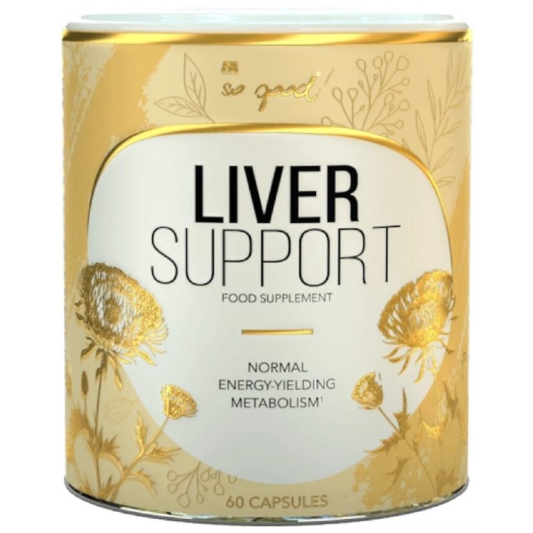 KAPSUŁKI NA WSPARCIE WĄTROBY 60 szt. - SO GOOD!