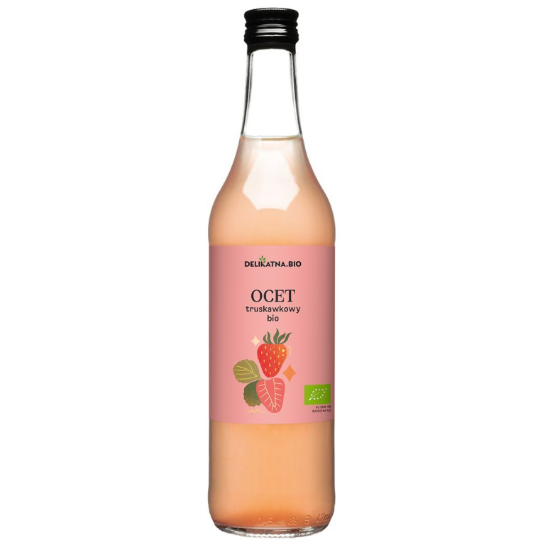 OCET TRUSKAWKOWY BIO 500 ml - DELIKATNA