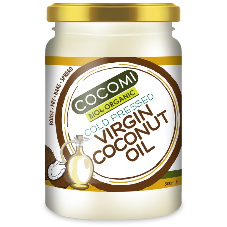 OLEJ KOKOSOWY VIRGIN BIO 500 ml - COCOMI