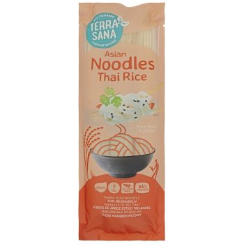 MAKARON (RYŻOWY) NOODLE SPAGHETTI BEZGLUTENOWY BIO 250 g - TERRASANA